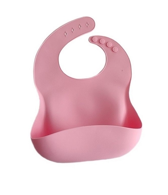 Dos babadores macios livres do silicone de BPA babador confortável lavável impermeável do bebê para alimentar