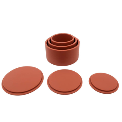 O recipiente de armazenamento Nontoxic do silicone de EPDM comprimiu a ferramenta reusável da cozinha do silicone