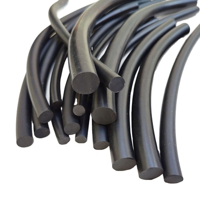Sólido Heatproof inodoro em volta do cabo de borracha, Corona Resistant Silicone Rubber Rope