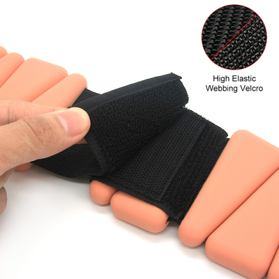 O tornozelo Wearable ajustável do pulso torna mais pesada a ioga Barre Pilates Cardio Aerobics 2 grupos 2lb 4lb