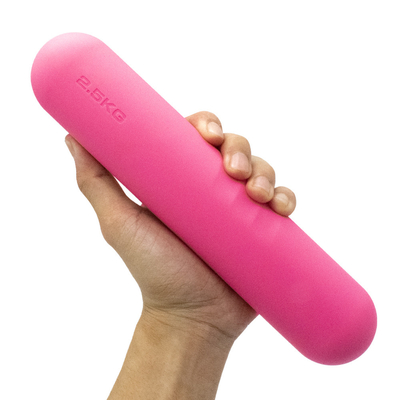 Pesos livres da borracha de silicone do equipamento do Gym do peso ajustados para o treinamento da força