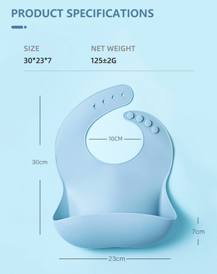 Os babadores 2022 impermeáveis quentes do bebê do silicone do produto comestível da venda das Amazonas vendem por atacado com bolso do coletor