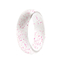 Anéis feitos sob encomenda à moda do silicone das mulheres com alianças de casamento chiques instantâneas finas do silicone