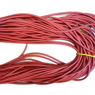 Nontoxic resistente UV colorido à prova de chama do cabo da borracha de silicone
