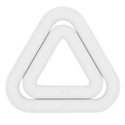 Os pesos do silicone do body building da aptidão de 7LB 10LB descascam amigável